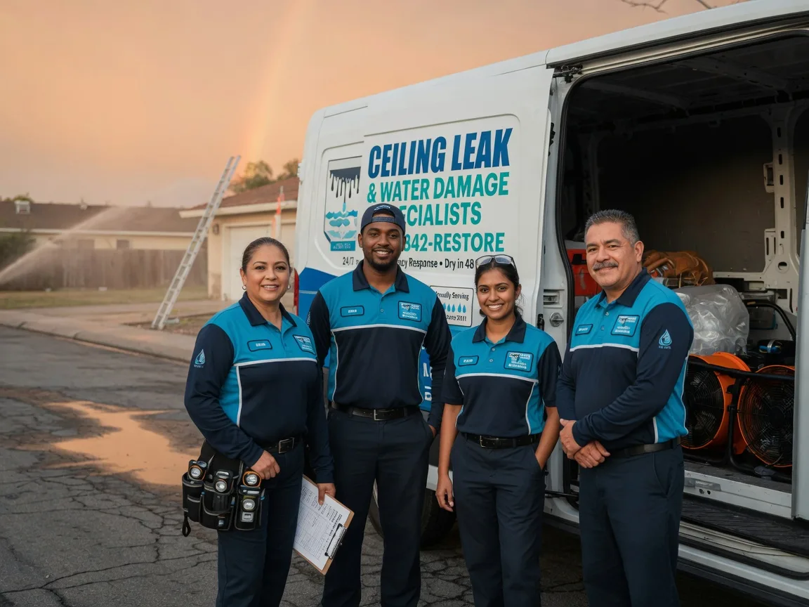 Ceiling Leak Cleanup company in Loretto, TN